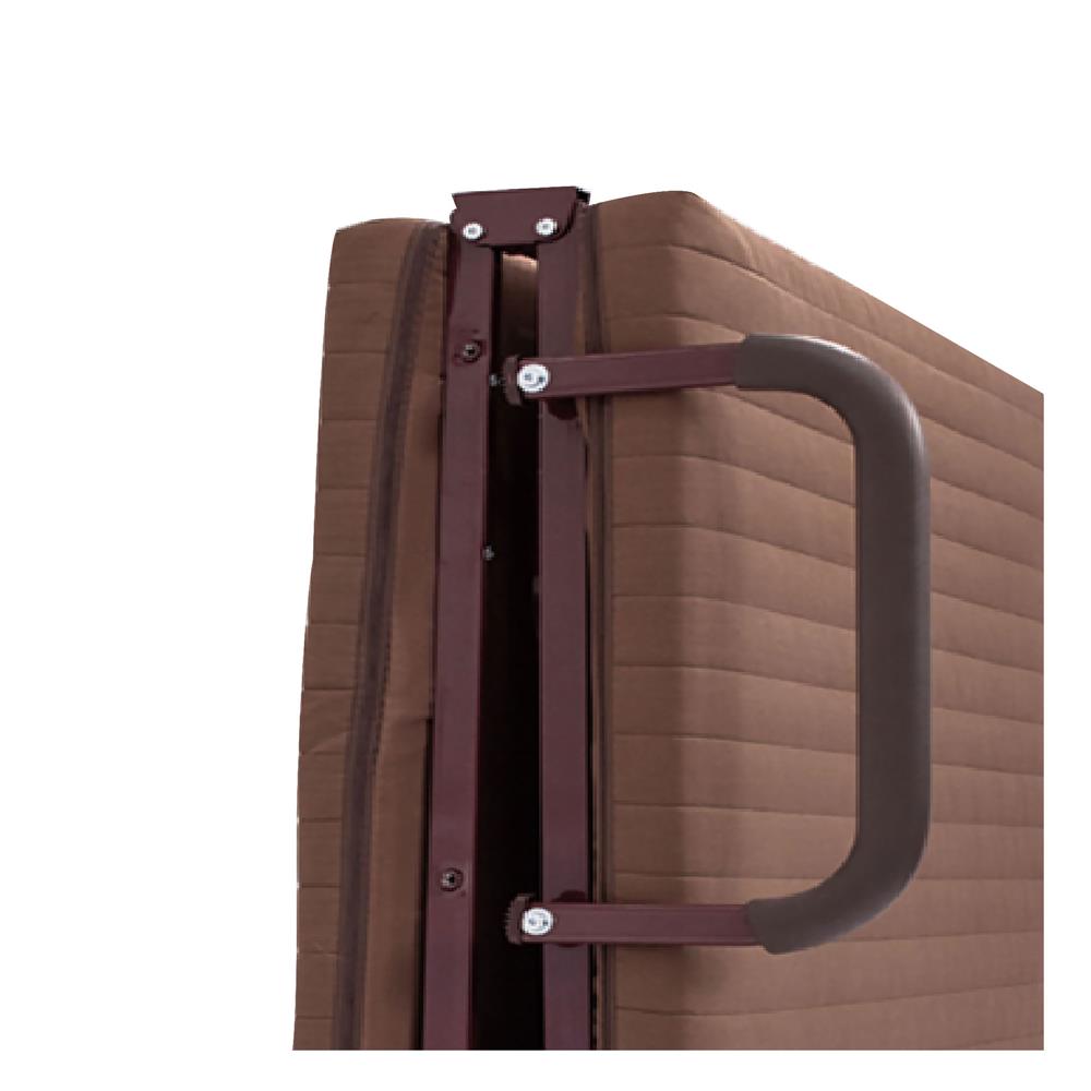 เตียงพับพร้อม TOPPER THAIBULL OLT247-80B 80X190X46 ซม. สีน้ำตาล