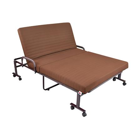 เตียงพับพร้อม TOPPER THAIBULL OLT247-80B 80X190X46 ซม. สีน้ำตาล