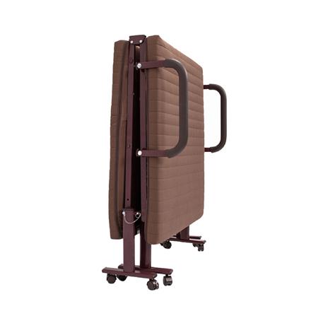 เตียงพับพร้อม TOPPER THAIBULL OLT247-80B 80X190X46 ซม. สีน้ำตาล_3