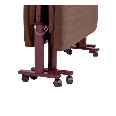 เตียงพับพร้อม TOPPER THAIBULL OLT247-80B 80X190X46 ซม. สีน้ำตาล_5