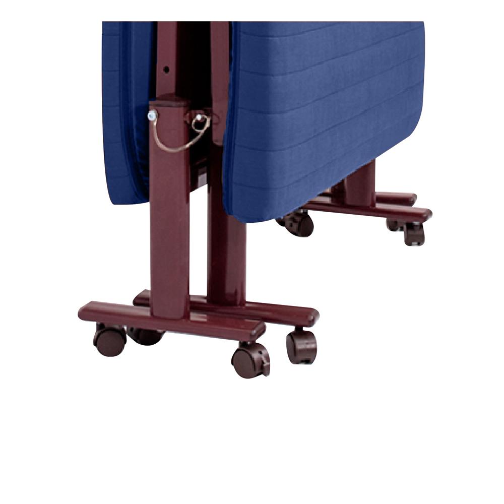 เตียงพับพร้อม TOPPER THAIBULL OLT247-90B 90X190X46 ซม. สีน้ำเงิน