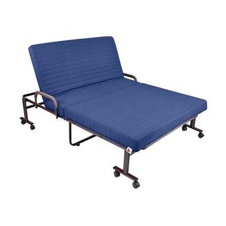 เตียงพับพร้อม TOPPER THAIBULL OLT247-90B 90X190X46 ซม. สีน้ำเงิน