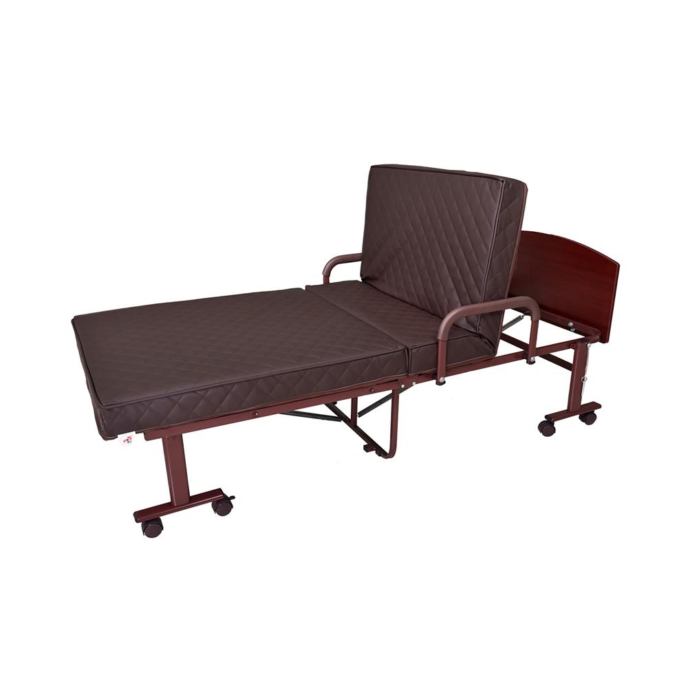 เตียงพับพร้อม TOPPER THAIBULL OLTLM5-150-80HB 80X190X50 ซม. สีน้ำตาล