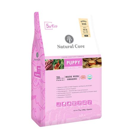 อาหารสุนัข NATURAL CORE ECO 5A PUPPY LAMB 1 กก._0
