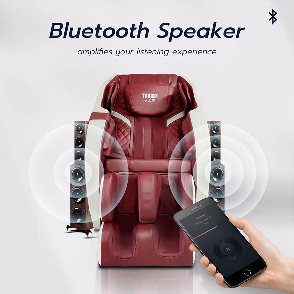 เก้าอี้นวดไฟฟ้า TOYOKI R8311 สีแดง