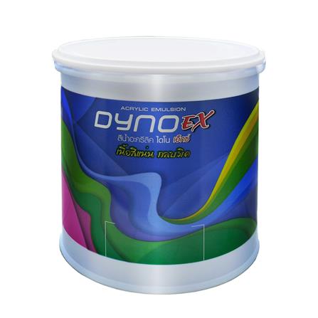 สีน้ำทาฝ้า DYNO EX C-070 สีขาว 1 แกลลอน_0