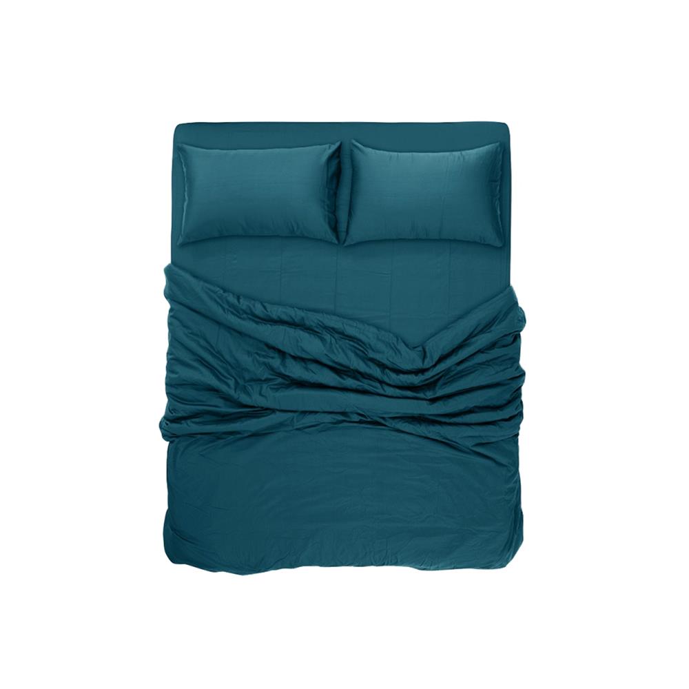 ชุดผ้าปูที่นอน 6 ฟุต 8 ชิ้น BENEATH DARK GREEN