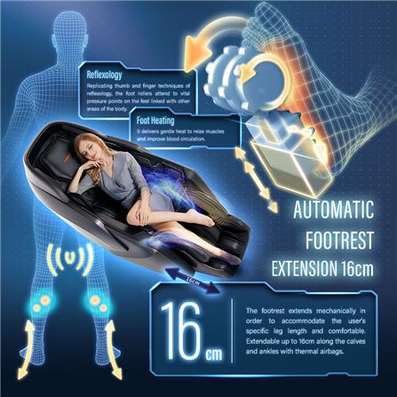 เก้าอี้นวดไฟฟ้า TOKUYO ROYAL TC-760 สีแดง_12