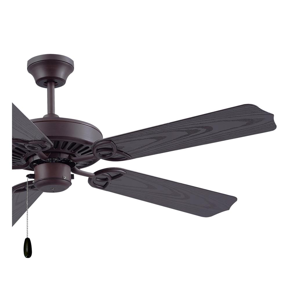 พัดลมไม่มีโคมไฟ CARINI CN21 52 นิ้ว สีน้ำตาล