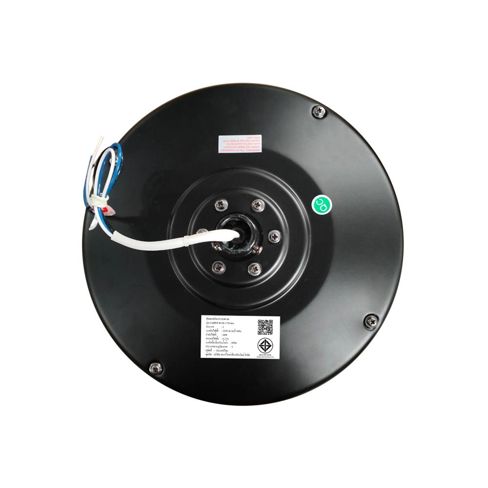 พัดลมไม่มีโคมไฟ CARINI CN20 52 นิ้ว สีดำ