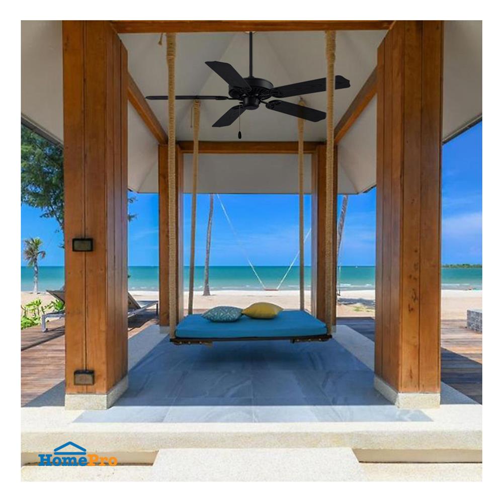 พัดลมไม่มีโคมไฟ CARINI CN20 52 นิ้ว สีดำ