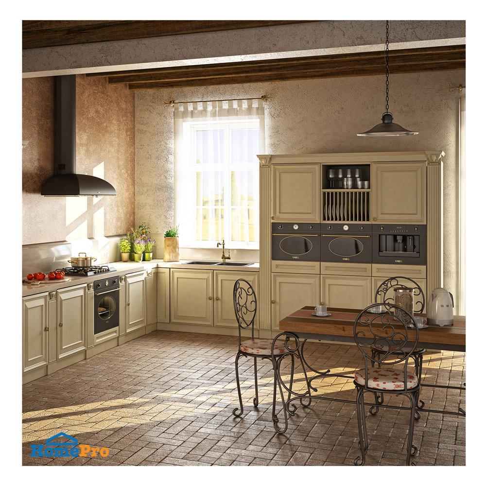 ไมโครเวฟ+เตาอบ SMEG MP822PO+SF800PO สีครีม