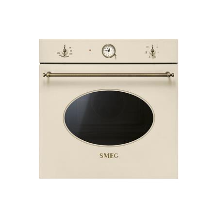 ไมโครเวฟ+เตาอบ SMEG MP822PO+SF800PO สีครีม_1