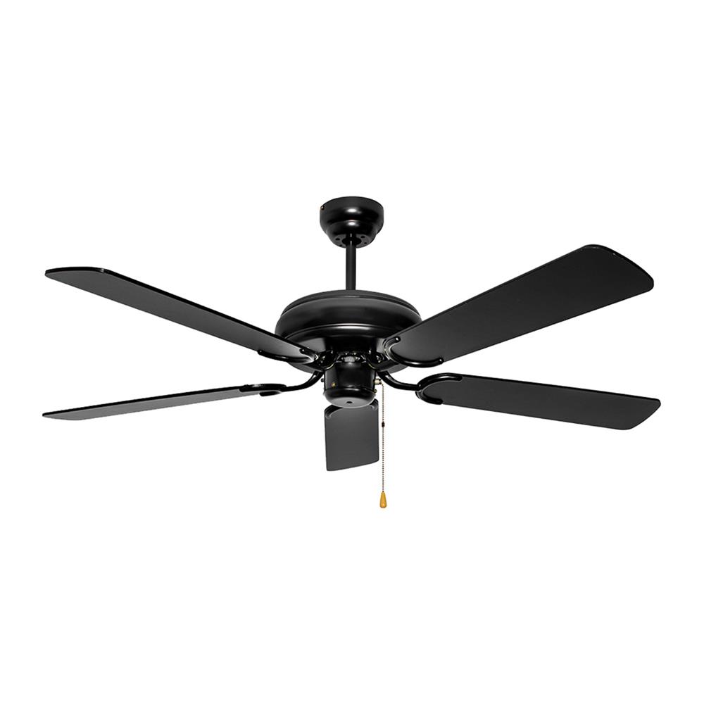 พัดลมไม่มีโคมไฟ CARINI CN35-PBK 52 นิ้ว สีดำ