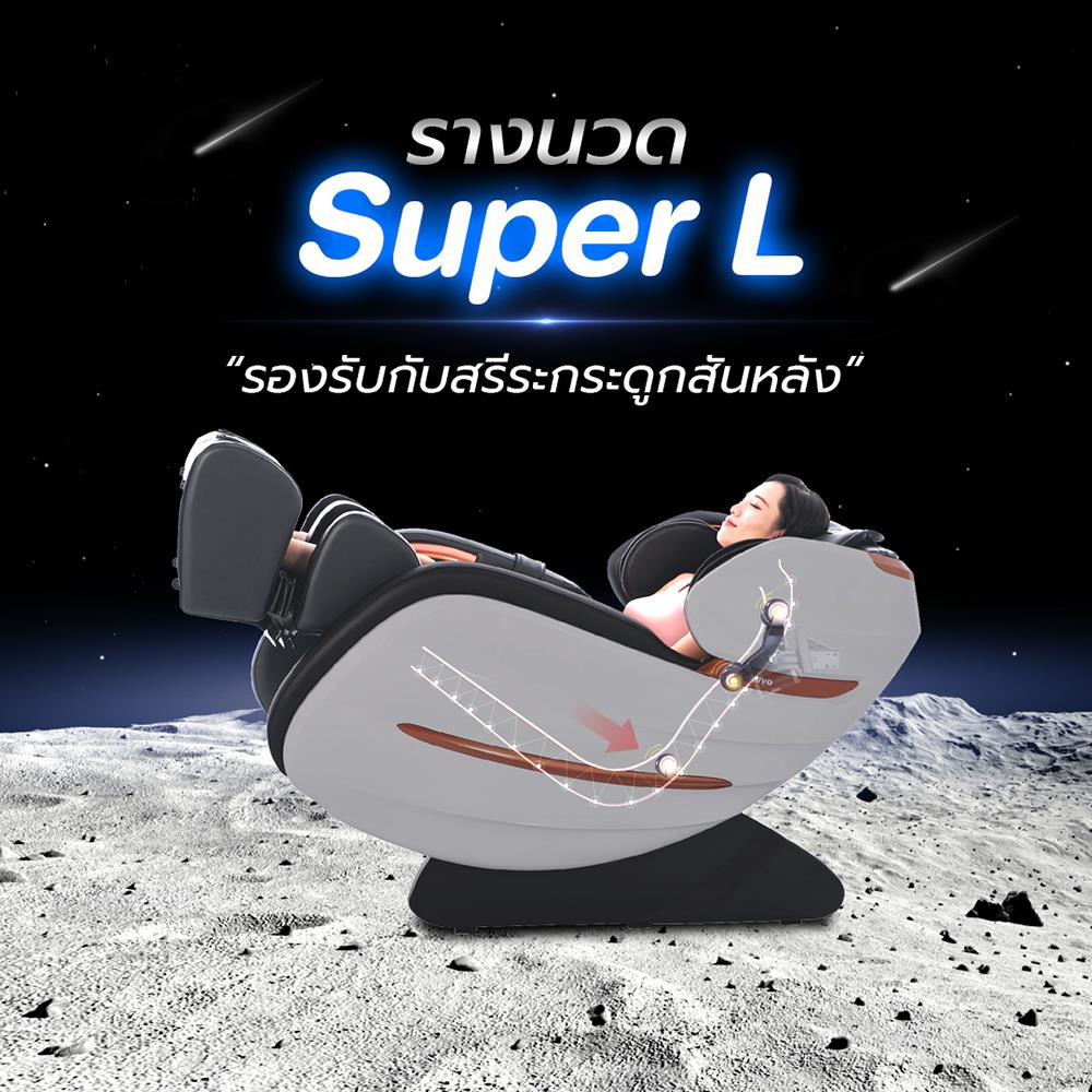 เก้าอี้นวดไฟฟ้า TOKUYO TC-699 สีดำ