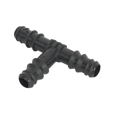 ข้อต่อสามทาง PE SPRING 16 มม. สีดำ แพ็ก 10 ชิ้น