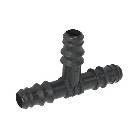 ข้อต่อสามทาง PE SPRING 16 มม. สีดำ แพ็ก 10 ชิ้น_1