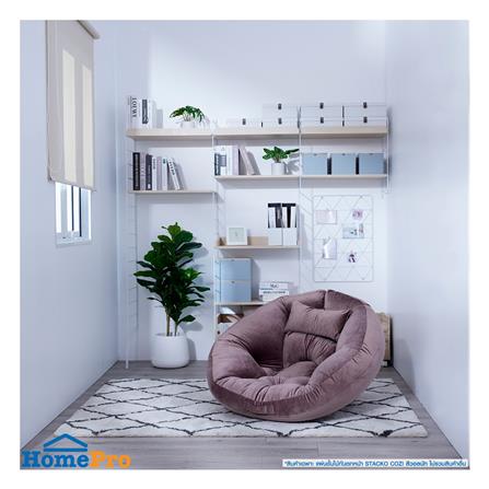 แผ่นชั้นไม้กันตกหน้า STACKO COZI 60X31.6X5 ซม. สีวอลนัท_4