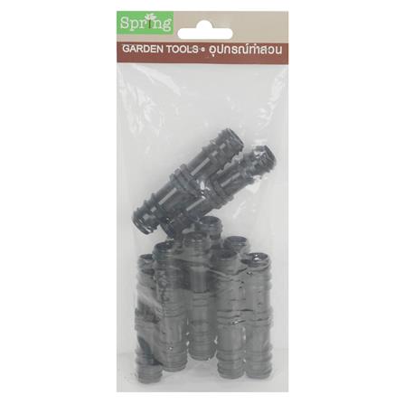 ข้อต่อตรง PE SPRING 20 มม. สีดำ แพ็ก 10 ชิ้น_2