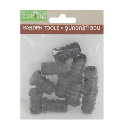 ข้อต่อปิดปลายท่อ PE SPRING 20 มม. สีดำ แพ็ก 10 ชิ้น_3