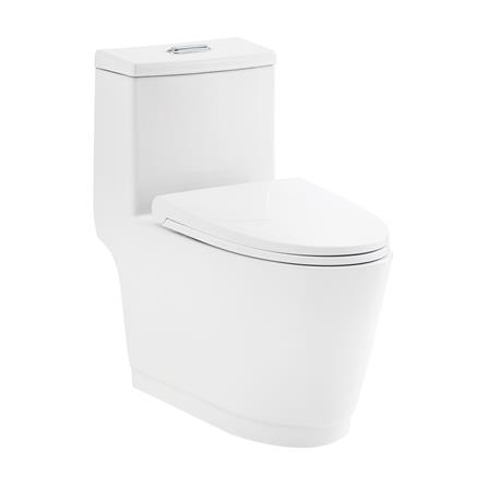 สุขภัณฑ์ 1 ชิ้น HAFELE 495.61.480 3/6 ลิตร สีขาว