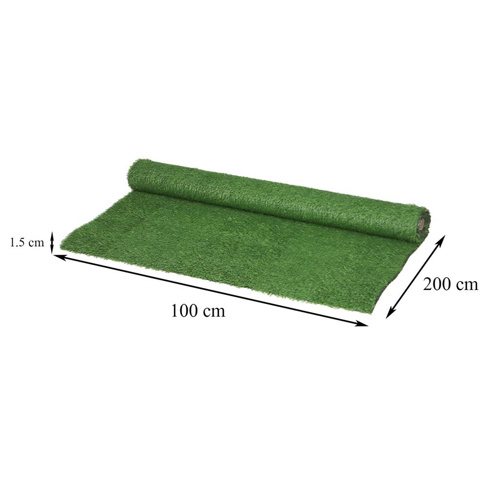 หญ้าเทียมม้วนมนิลา 15 มม. SPRING 1X2 ม.