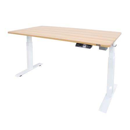 D.I.Y. โต๊ะทำงานปรับระดับ BEWELL G09919 สีโอ๊ค/ขาว_0