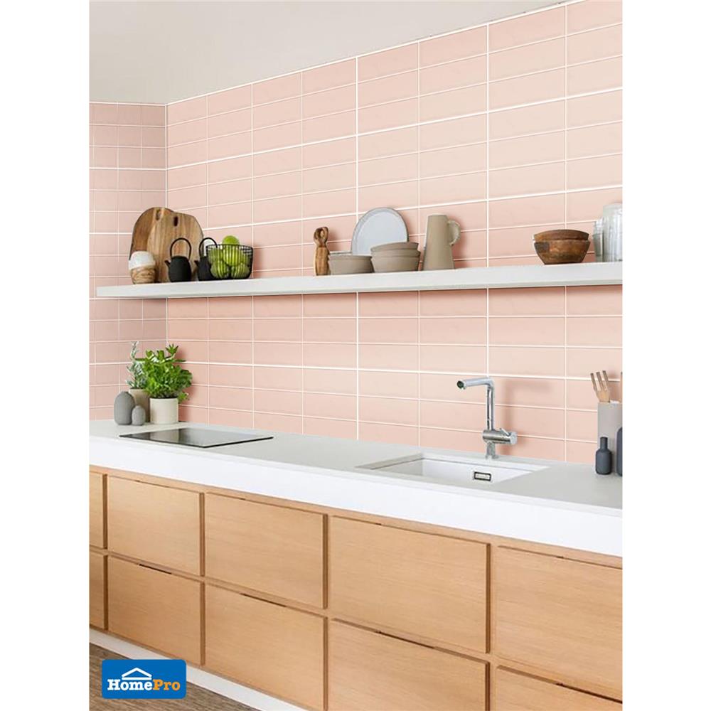 กระเบื้องผนัง 30x60 ซม. TARA โดมินิค ไลท์พิ้งค์ 0.9M2