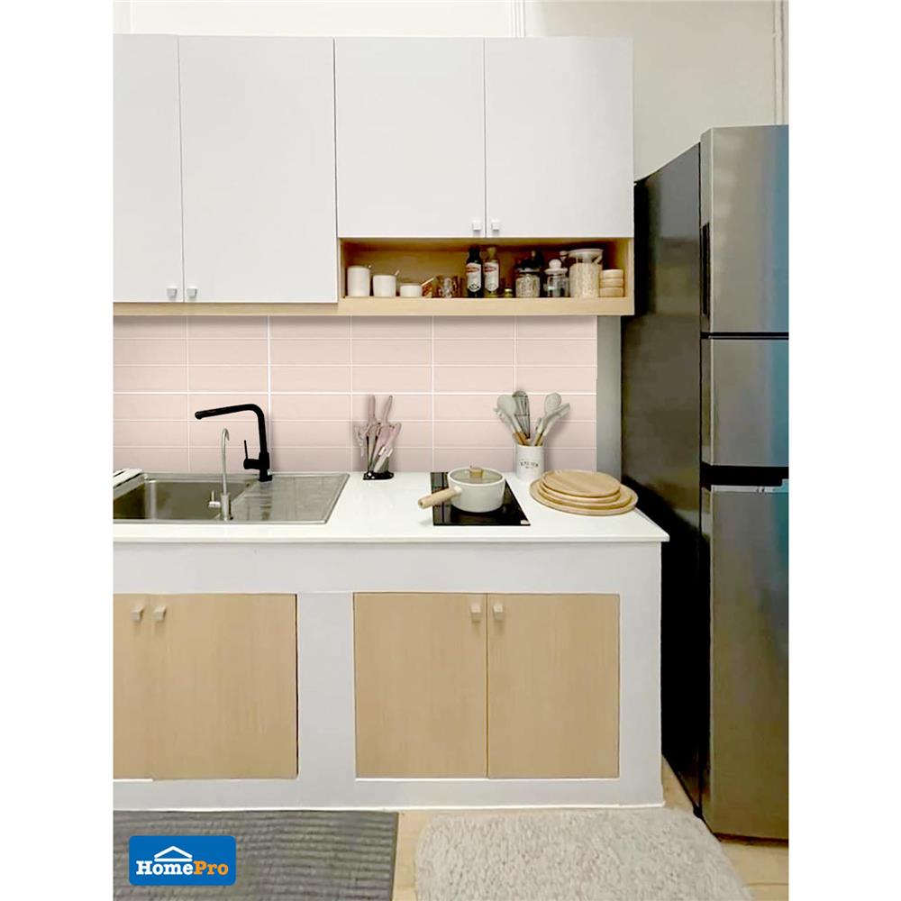 กระเบื้องผนัง 30x60 ซม. TARA โดมินิค ไลท์พิ้งค์ 0.9M2