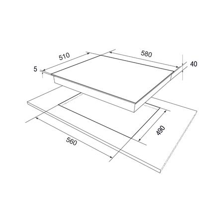 เตาฝังเซรามิก MEX VRH6263 60 ซม._3