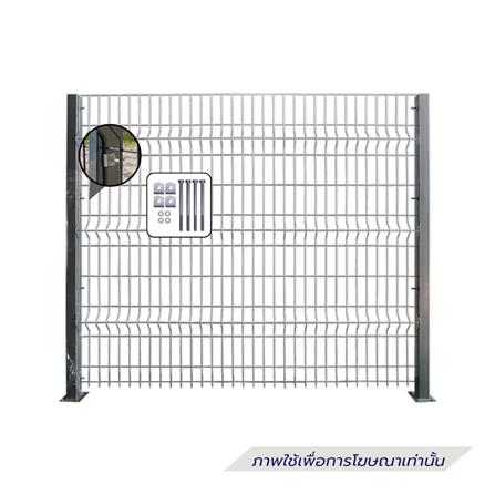 เสารั้วเหลี่ยมชุบกัลวาไนซ์ EURO FENCE 7.5x7.5x200 ซม._2