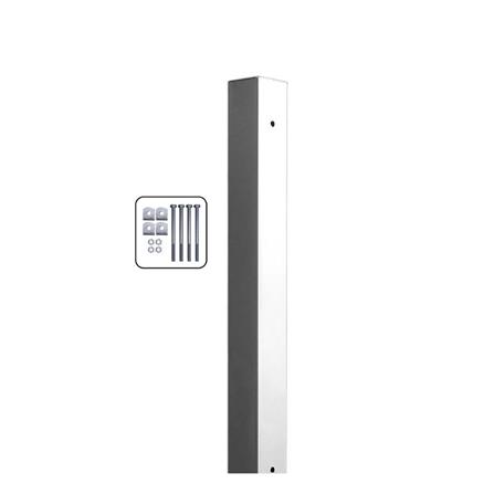 เสารั้วเหลี่ยมชุบกัลวาไนซ์ EURO FENCE 7.5x7.5x150 ซม._1