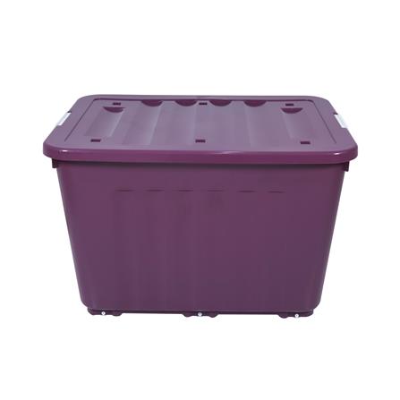 กล่องเก็บของล้อเลื่อน 160 ลิตร STACKO 79x58.8x51.5 ซม. สีม่วง_2