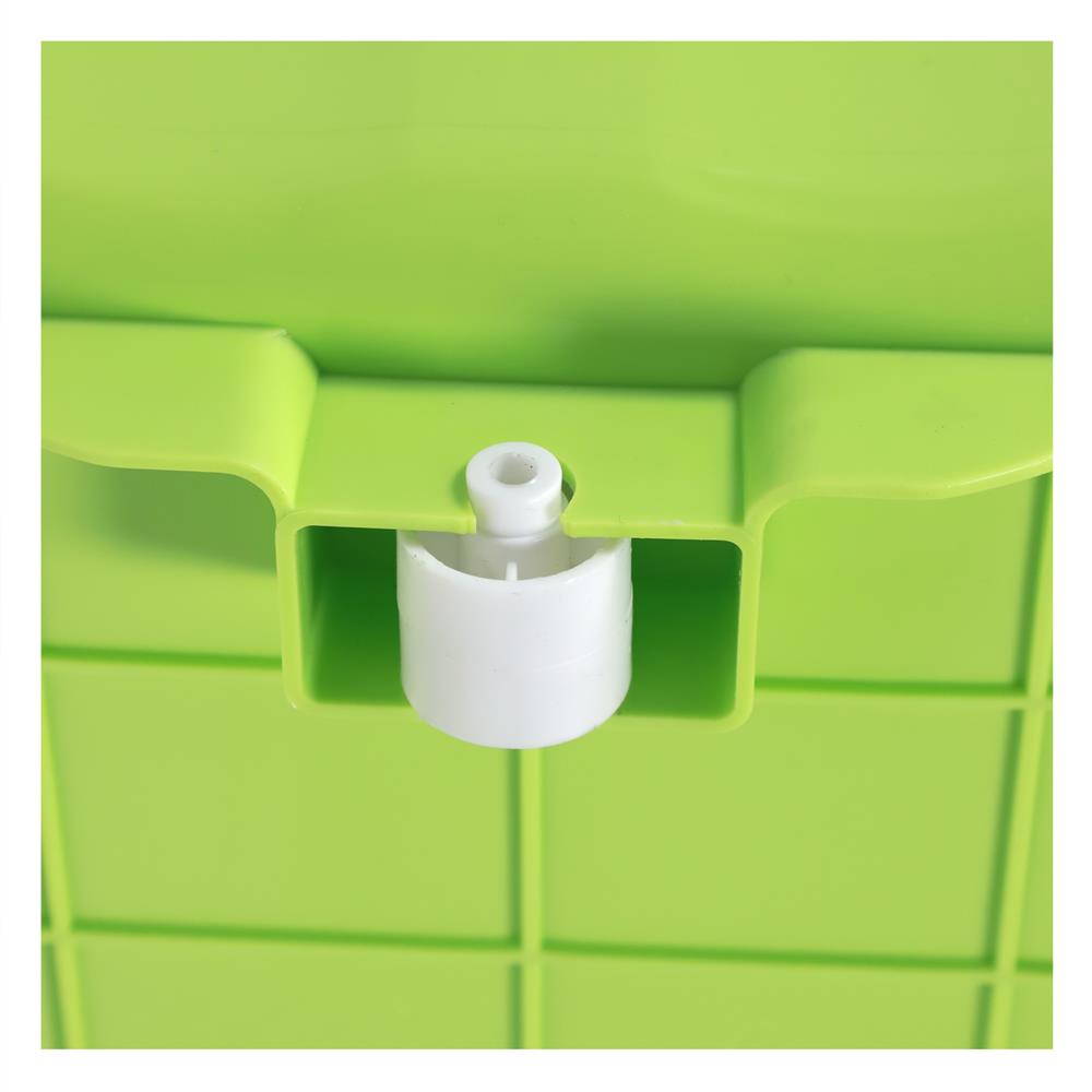 กล่องเก็บของล้อเลื่อน STACKO 70X51X46 ซม. 110 ลิตร สีเขียว