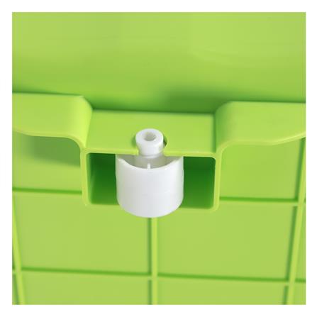 กล่องเก็บของล้อเลื่อน STACKO 70X51X46 ซม. 110 ลิตร สีเขียว_5