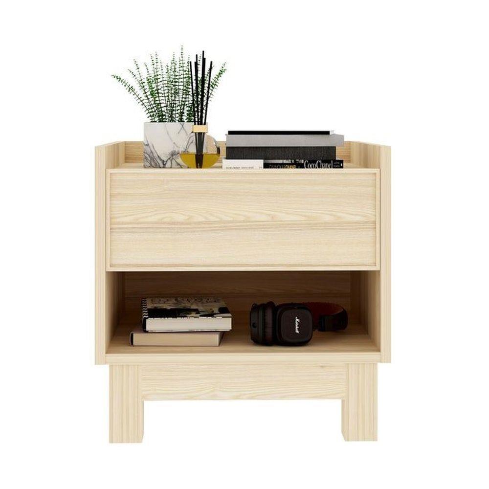 โต๊ะข้าง KONCEPT HAKONE สีแคนยอนโอ๊ค