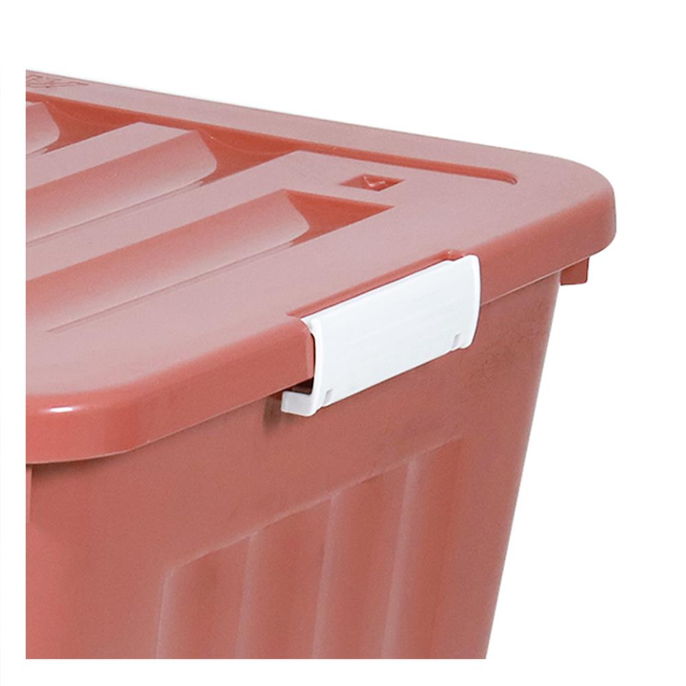 กล่องเก็บของล้อเลื่อน 160 ลิตร STACKO 79x58.8x51.5 ซม. สีน้ำตาล