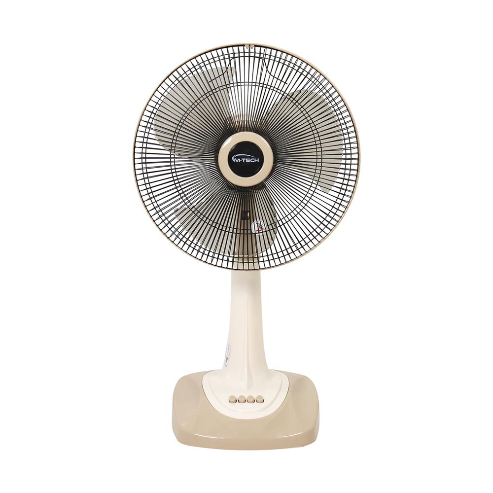 พวงหรีดพัดลมสไลด์ 16 นิ้ว M-TECH CSF-5165 สีครีม
