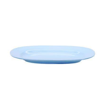 จานเมลามีนเปลเหลี่ยม 10 นิ้ว BEST BUY CLASSIC สีฟ้า_0