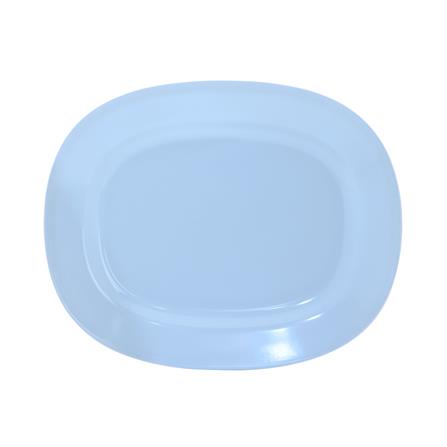 จานเมลามีนเปลเหลี่ยม 10 นิ้ว BEST BUY CLASSIC สีฟ้า_1
