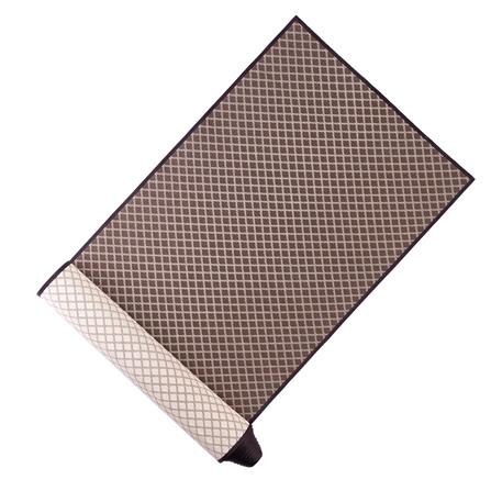 เสื่อวัด THA-WAI DHAM MACHAT 150X1000 ซม. สีน้ำตาล/ครีม_1