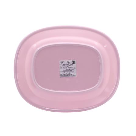 จานเมลามีนเปลเหลี่ยม 10 นิ้ว BEST BUY CLASSIC สีชมพู_2