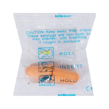 ที่อุดหูโฟม ไม่มีสาย DEXZON RD174A สีส้ม แพ็ก 1 คู่_2