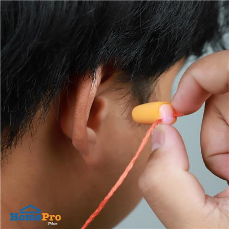 ที่อุดหูโฟม มีสาย DEXZON RD173A สีส้ม แพ็ก 20 คู่_3