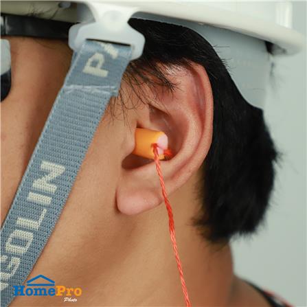 ที่อุดหูโฟม มีสาย DEXZON RD173A สีส้ม แพ็ก 20 คู่_4