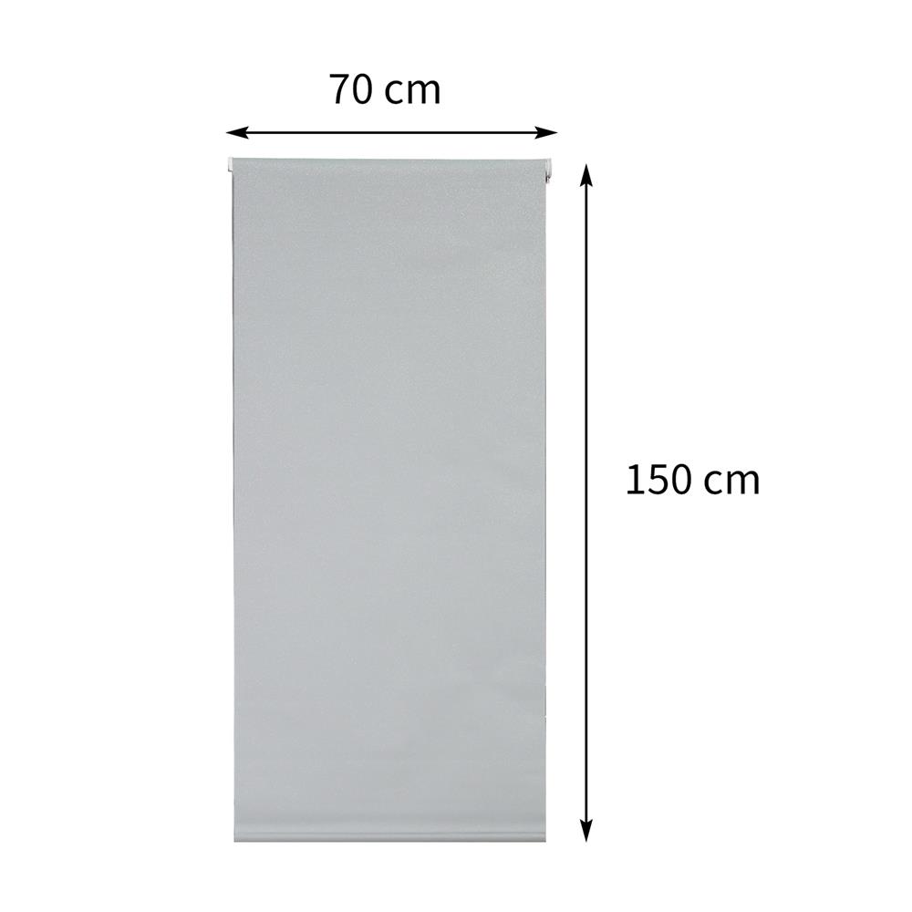 ผ้าม่านม้วน ME LIVING MILKY 70X150 ซม. สีเทา