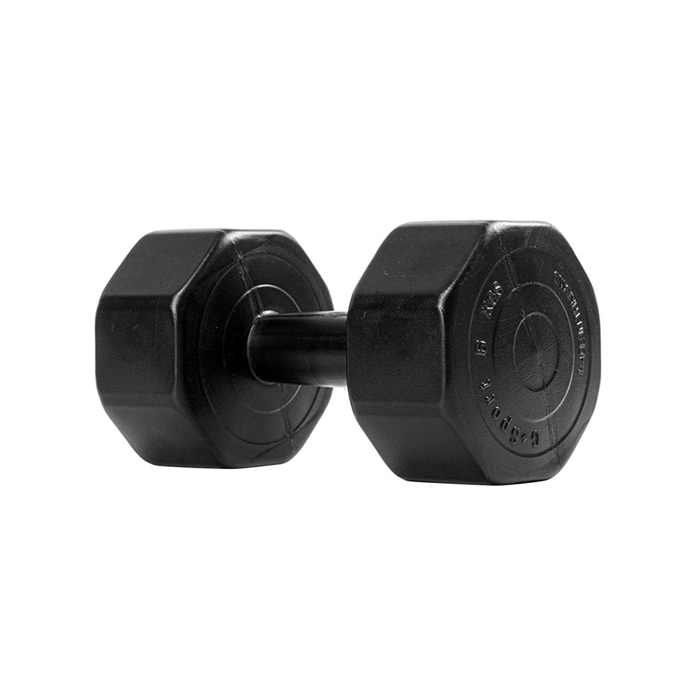ดัมเบล GSPORTS 6 กก. สีดำ