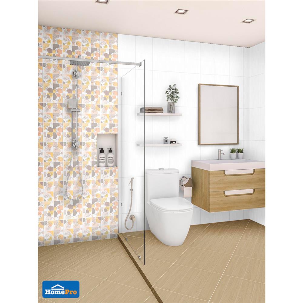 กระเบื้องผนัง 8x16 นิ้ว DURAGRES โมซี่ พิงค์