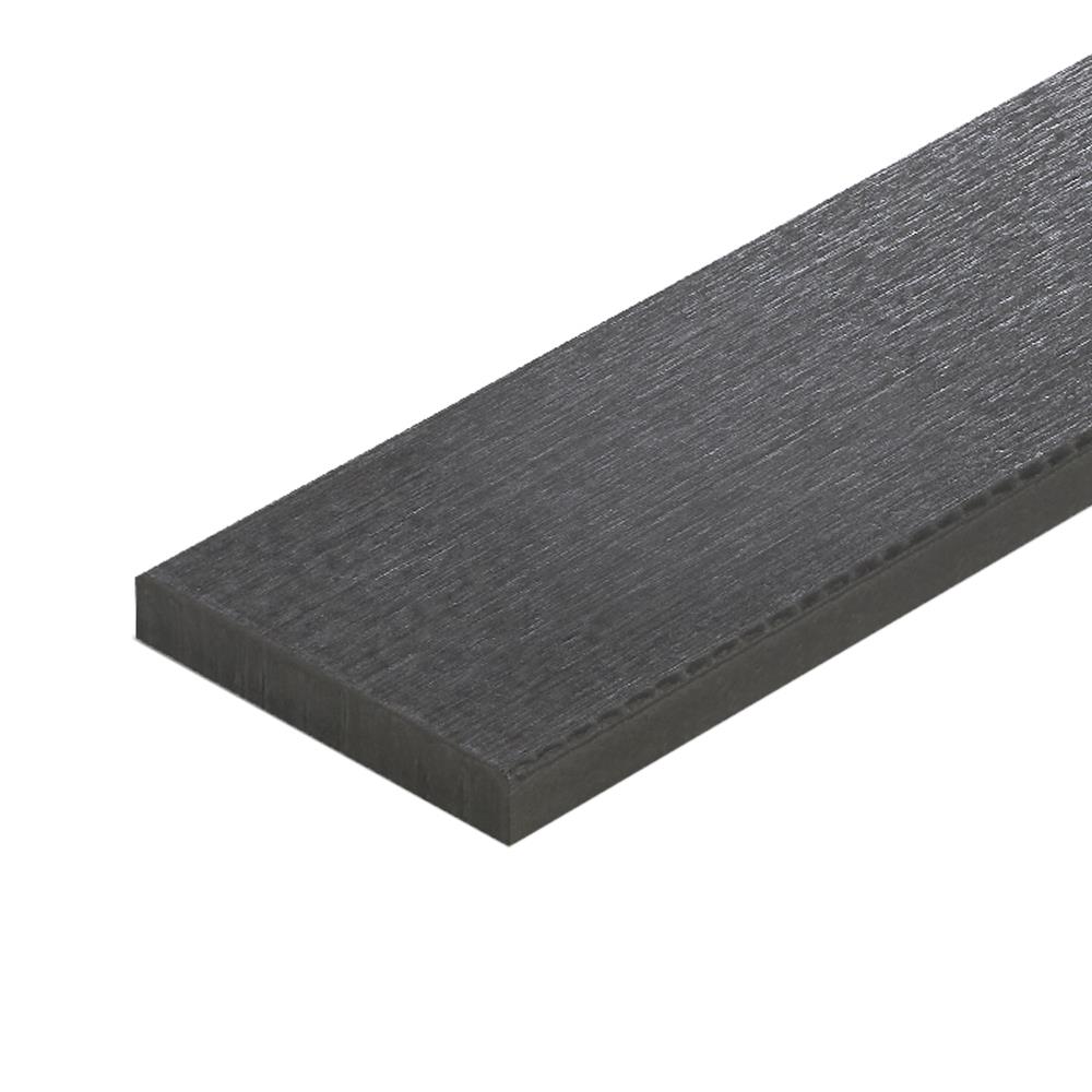 ไม้พื้น SHERA ลายเสี้ยน 15X300X2.5 ซม. สีมิดไนท์เกรย์