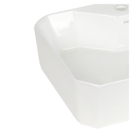 อ่างล้างหน้าแบบวางบนเคาน์เตอร์ MOYA 5009 สีขาว_2